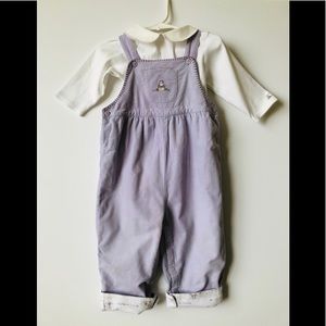 Overalls with onesie